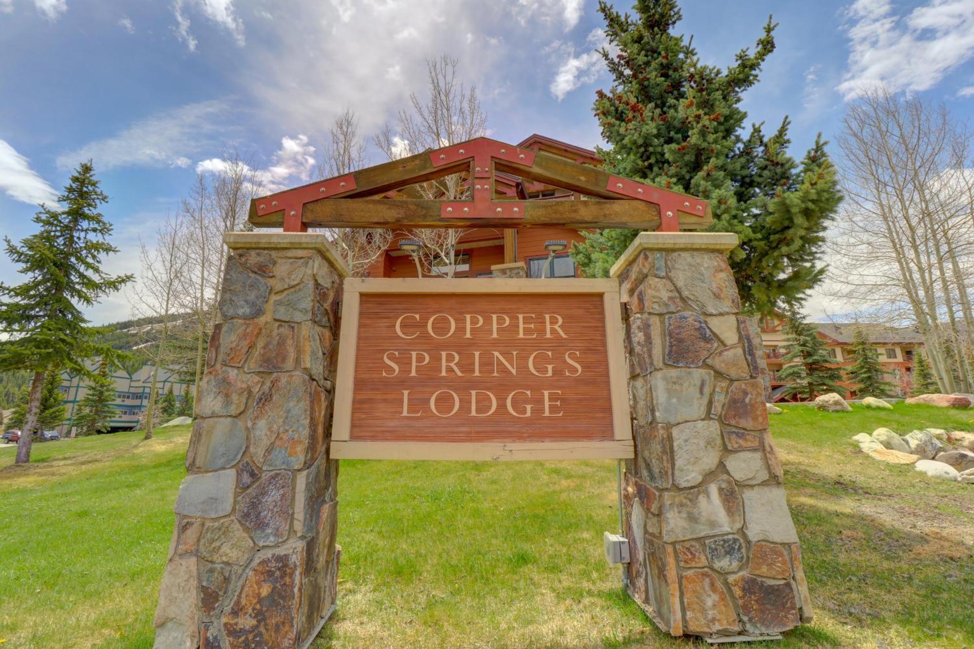 Cs221 Copper Springs Condo Copper Mountain Exterior foto